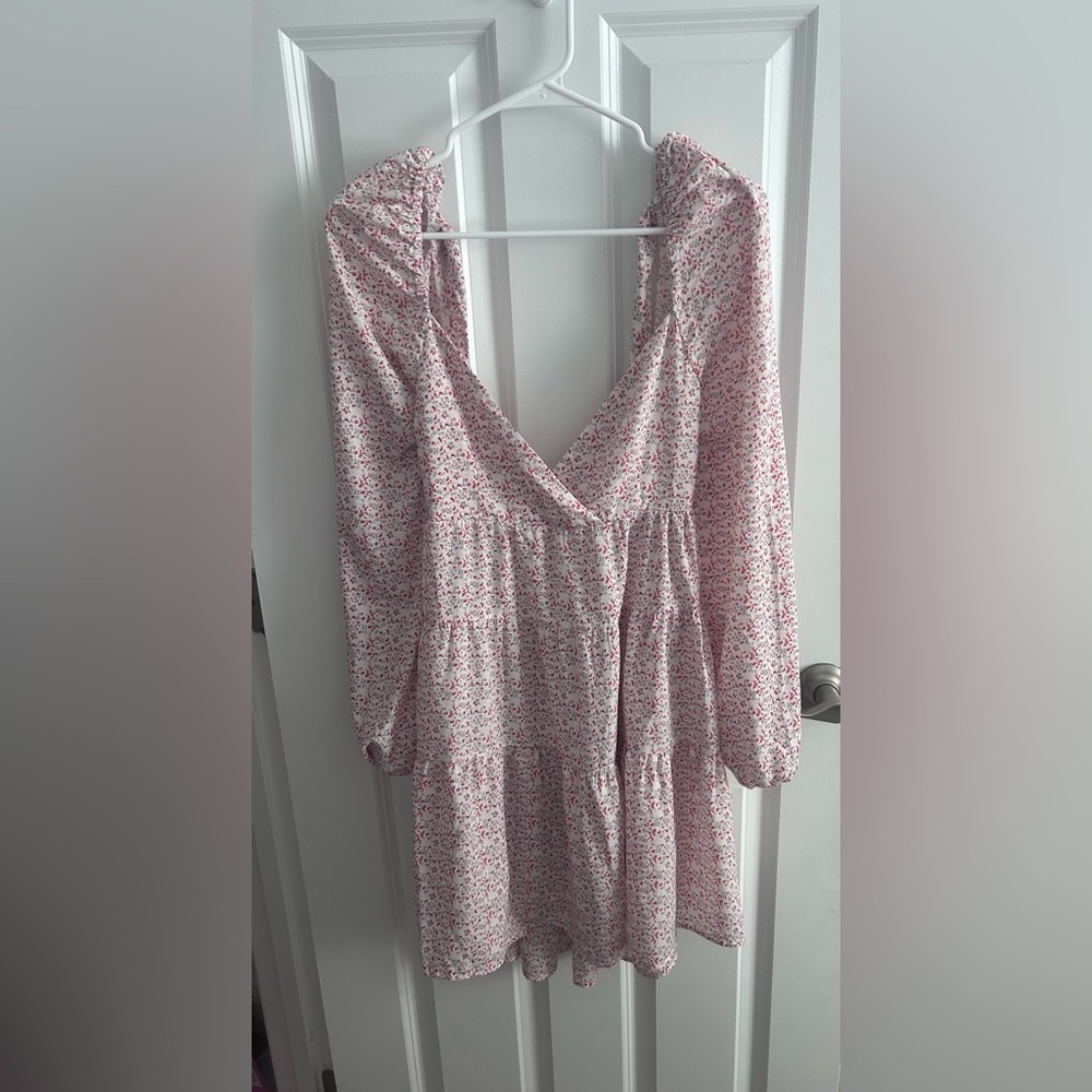 Floral Long Sleeve Dress